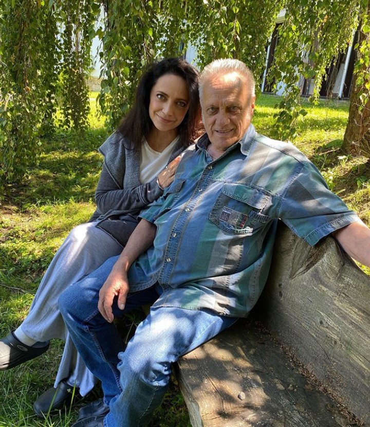 Lucie Bílá s otcom